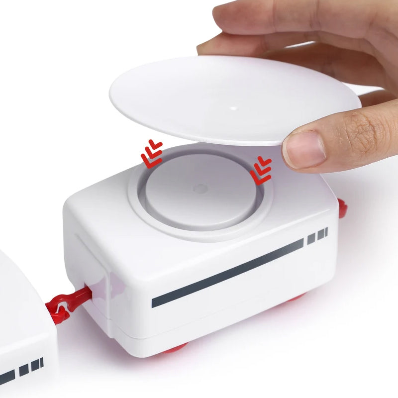 Hjemix | Rotary Sushi Tog Leketog Rolle Spiller Transportbånd Sett - Batteridrevet