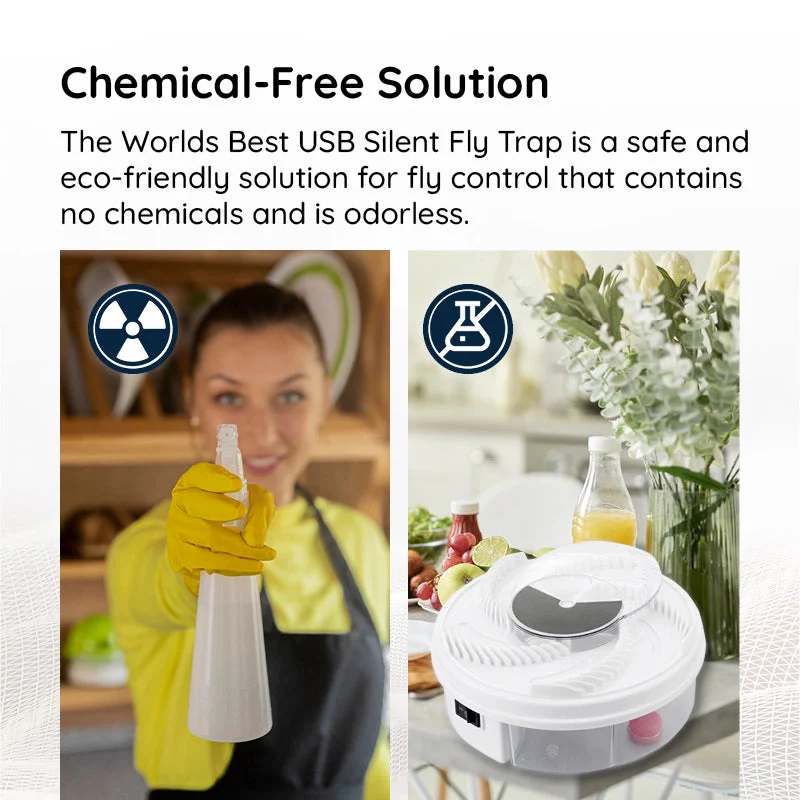 Hjemix | Verdens beste USB stille fluefanger