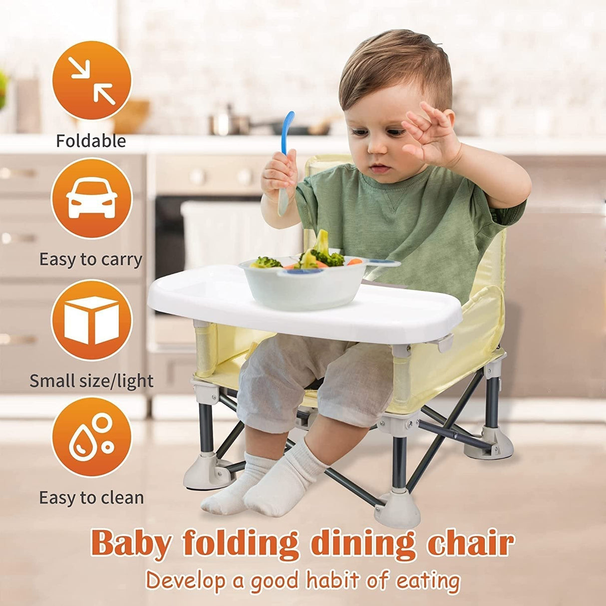 Hjemix | Baby Set Booster Høy Stol