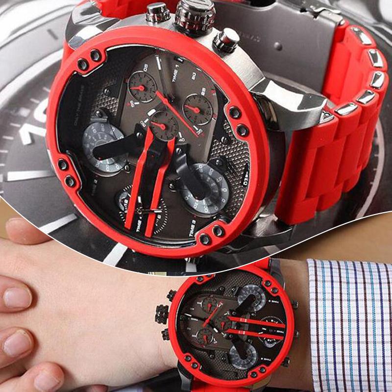 Hjemix | Rustfritt stål kronograf kvartsur