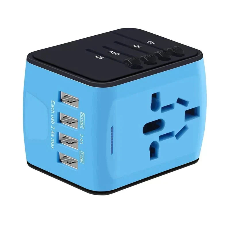 Hjemix | Universal 100V-220V Smart Travel Adapter Spenningskonverter