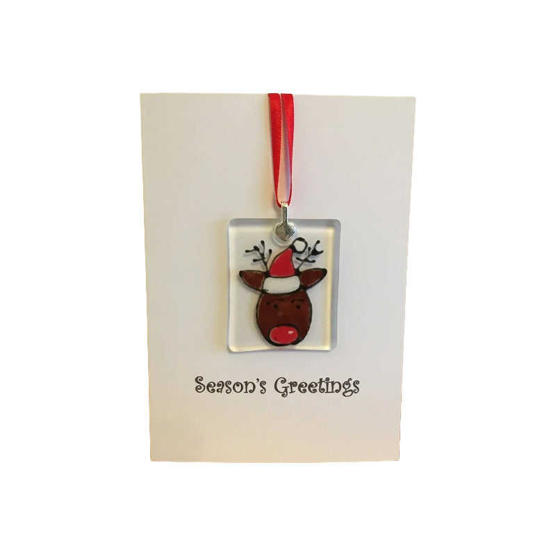 Hjemix | Håndlagde julekortornamenter