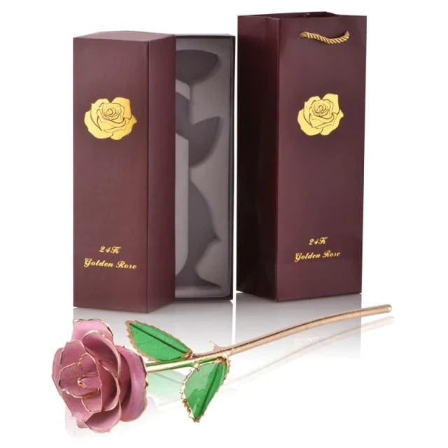 Hjemix | 24k Gulldyppet Evig Rose