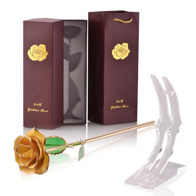 Hjemix | 24k Gulldyppet Evig Rose