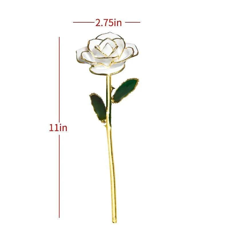 Hjemix | 24k Gulldyppet Evig Rose