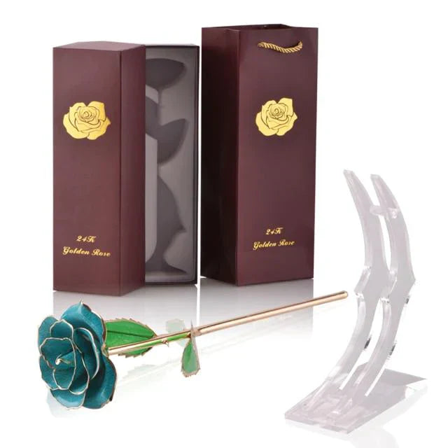 Hjemix | 24k Gulldyppet Evig Rose
