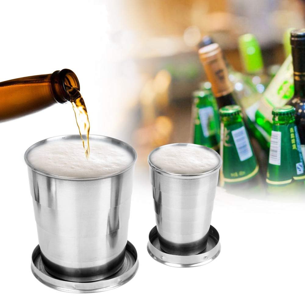 Hjemix | Sammenleggbart kopp i rustfritt stål