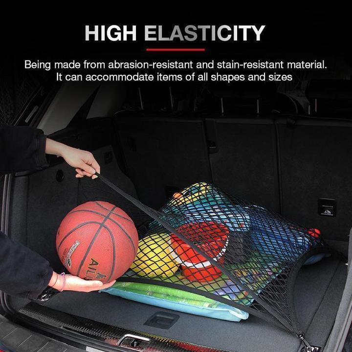 Hjemix | 🚗Universal Elastisk Mesh Nett Bagasjerom Bag