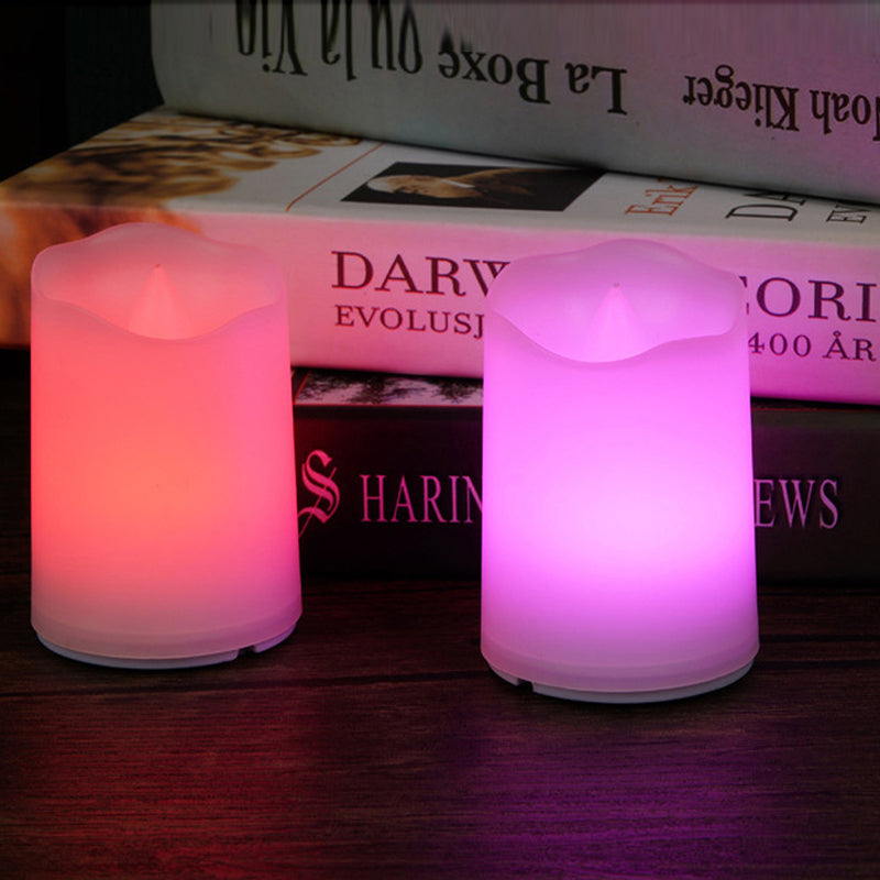 Hjemix | Fjernkontroll Fargerik Elektronisk Stearinlys