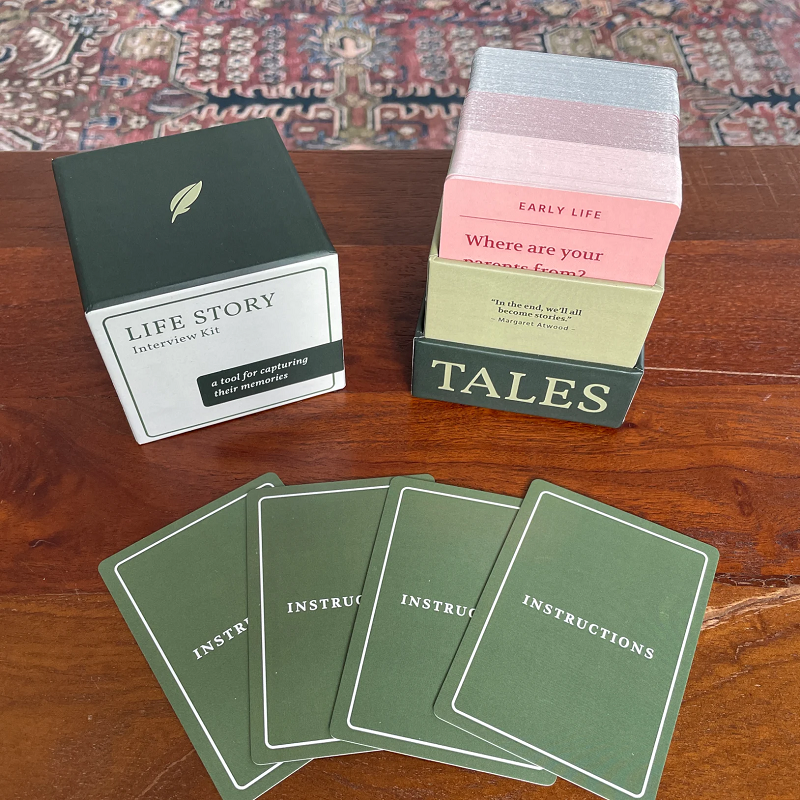 Hjemix | Livshistorie Intervjukkort Sett