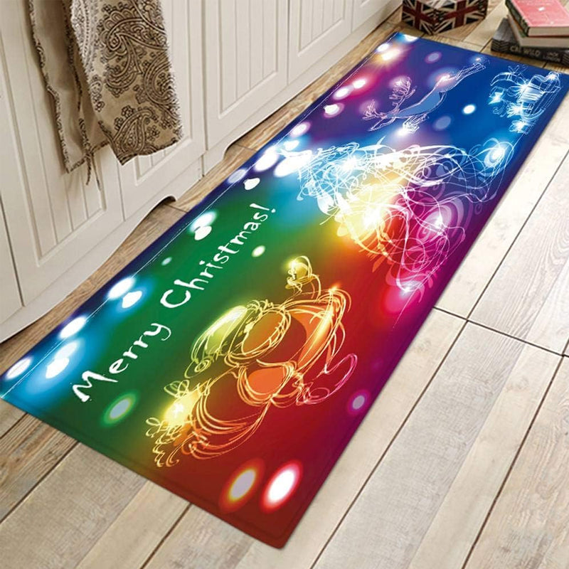 Hjemix | Kjøkken Antiskli Fleece Trykt Inngangsmatter