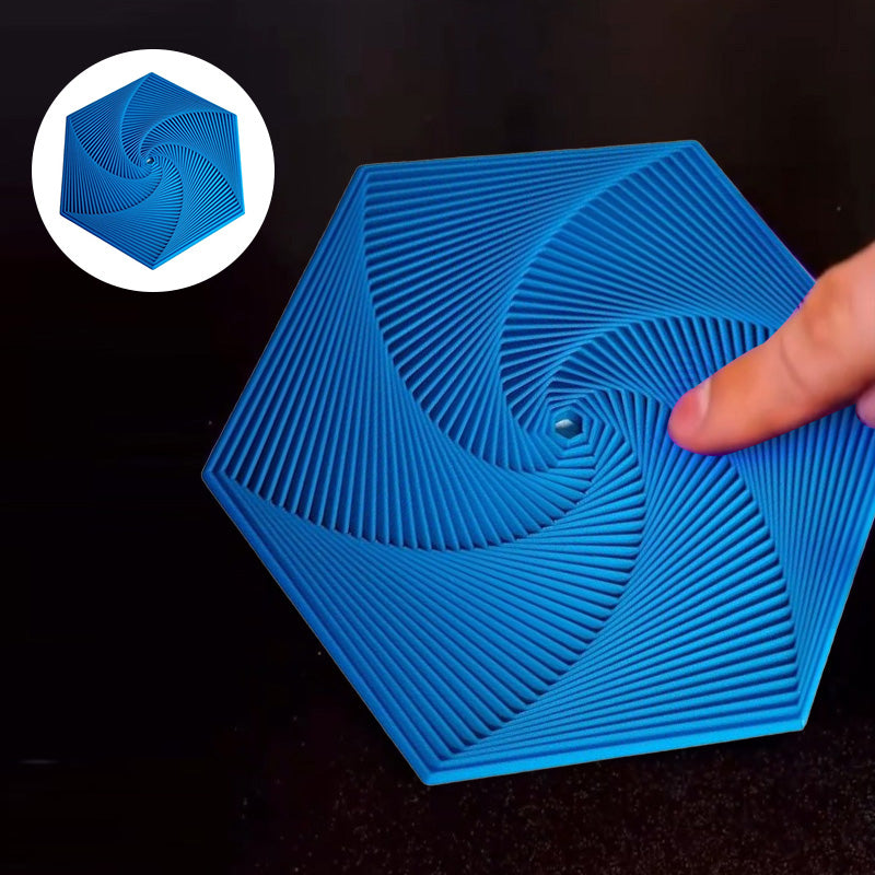 Hjemix | 3D-trykt Fractal Fidget Hexagon