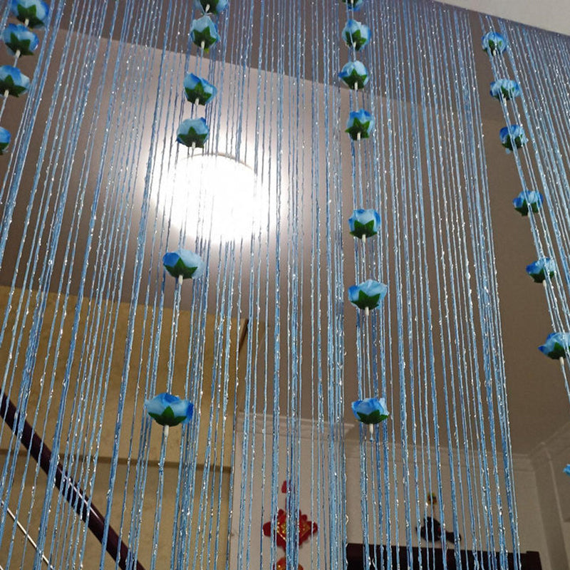 Hjemix | Rose Tråd Dør Gardin