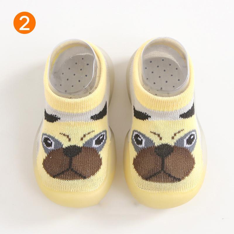 Hjemix | BabyFeet Kule Dyr - Rutschfrie Baby Sokkedresser