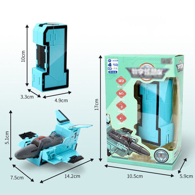 Hjemix | Toy Deformation Number Transformer for Kids