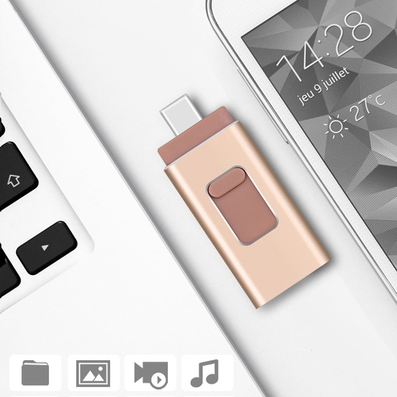 Hjemix | 4 i 1 Flash Disk USB