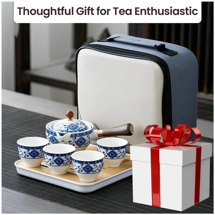 Hjemix | Gongfu Tesett laget av porselen - Tidøs eleganse, perfekt te