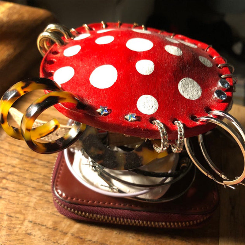 Hjemix | Søte sopp øredobbholdere