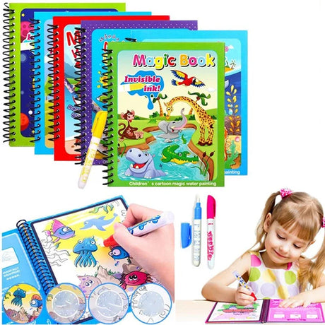 Hjemix | Magisk Vannfargebok