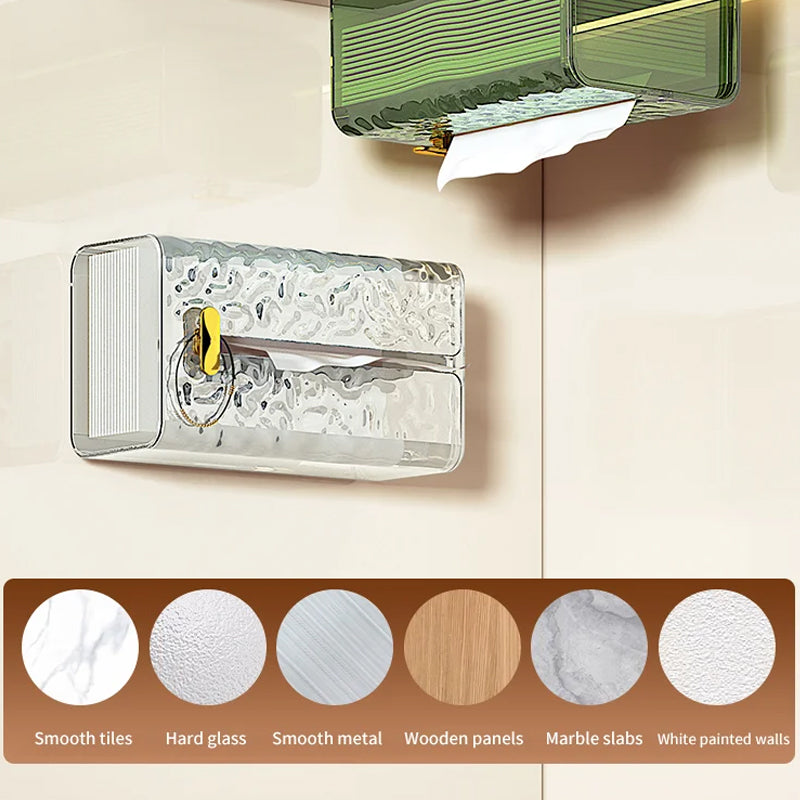 Hjemix | Tissue Vaskeklut Organizer Etui