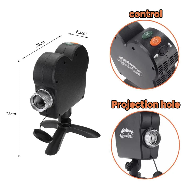 Hjemix | Halloween holografisk projeksjon