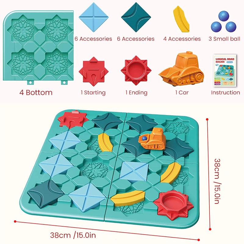 Hjemix | Logisk Veibygging Brettspill