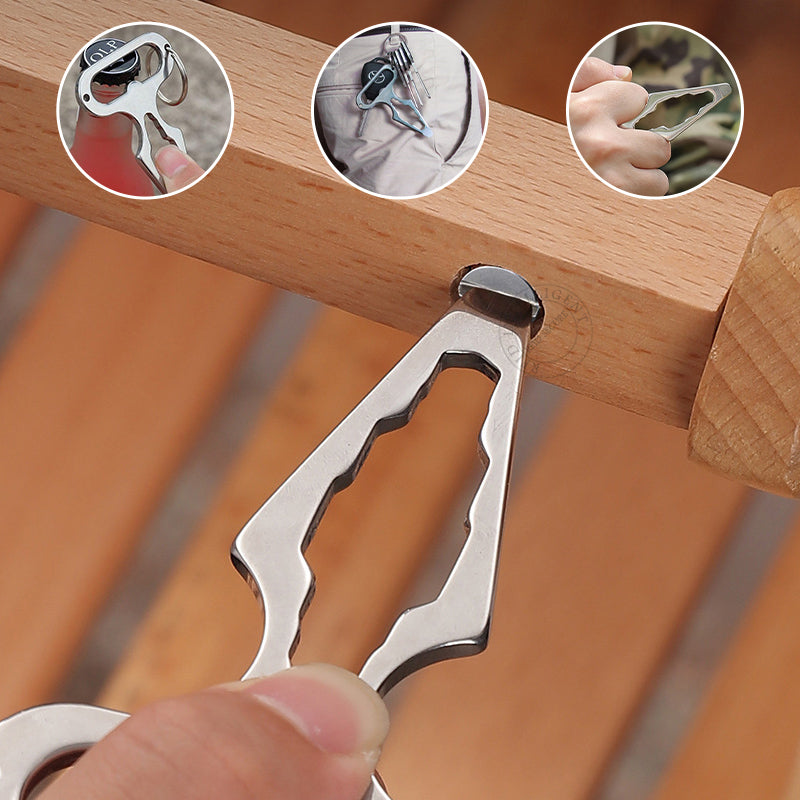 Hjemix | Utendørs Multifunksjonell Nøkkelring