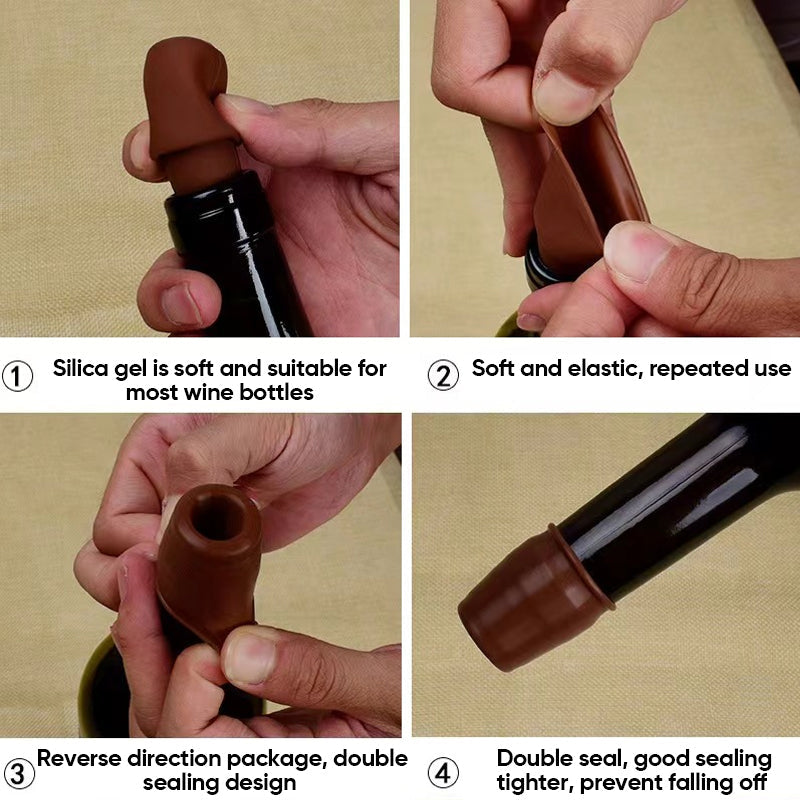 Hjemix | gjenbrukbar musserende vindrueflaske stopper