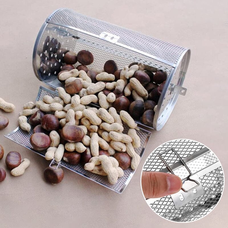 Hjemix | Rustfritt Stål Roterende Grill