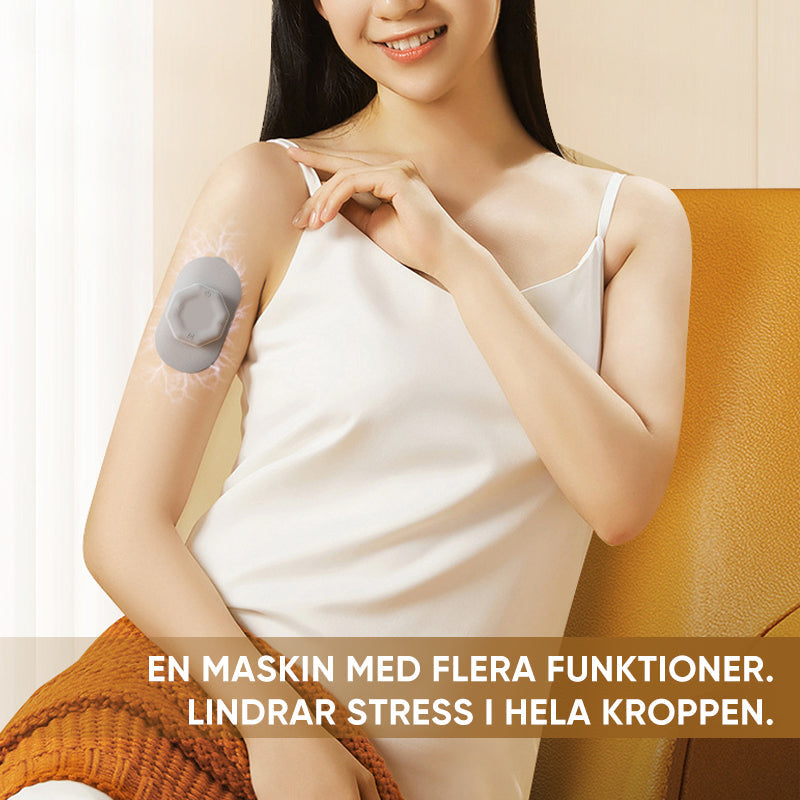 Hjemix | Relaxify Bærbar Håndmassasjer | Trådløs & Kompakt | Dyp Massasje på Farten