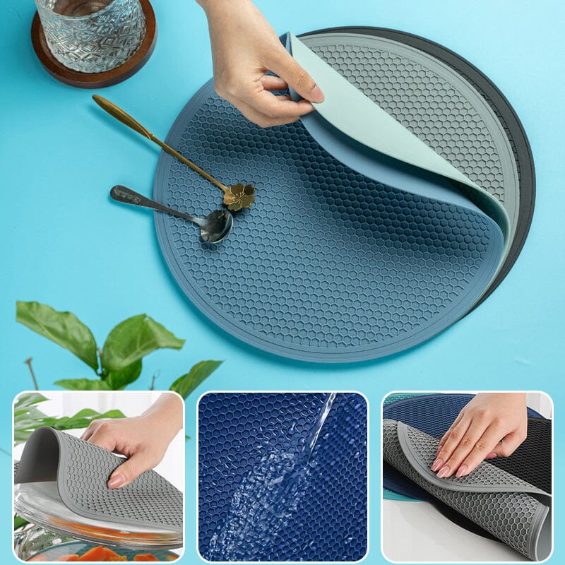 Hjemix | Mikrobølgeovn Matte Silikon Dekke Pad
