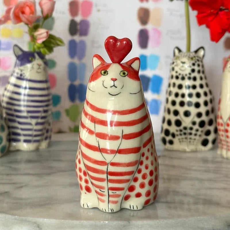 Hjemix | Dotted Cat Vase