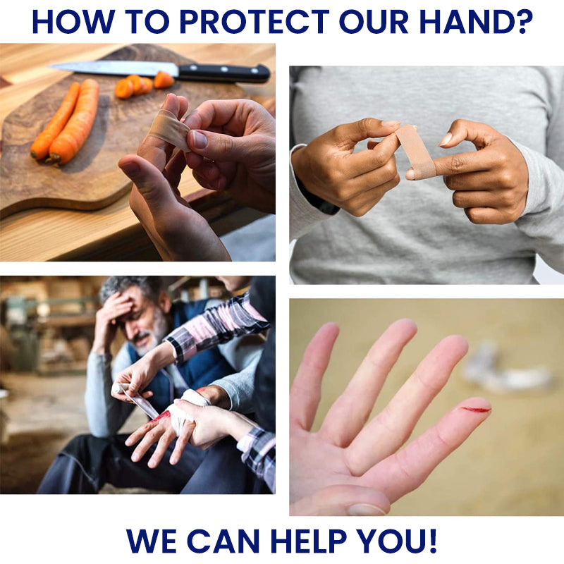 Hjemix | Rustfritt Stål Mesh Metall Laboratorie Beskyttelseshansker