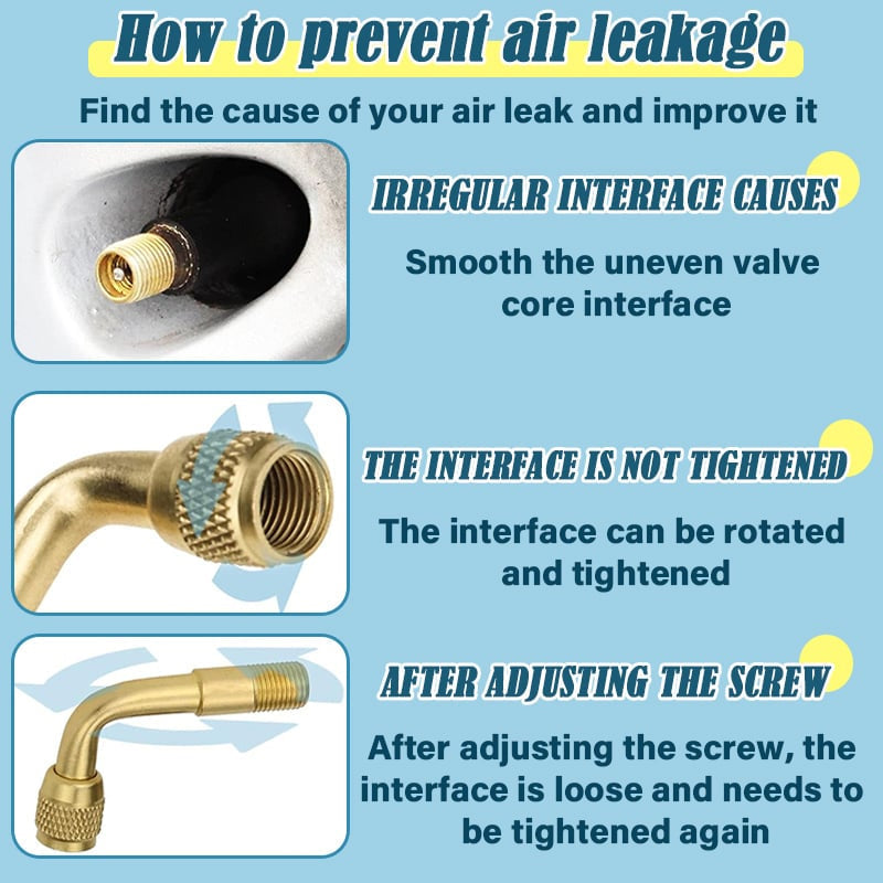 Hjemix | Universal Dekkventil Forlengelsesadapter
