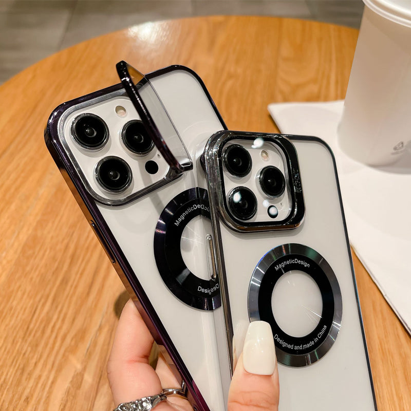 Hjemix | iPhone Magnetisk Telefonveske med Stativ