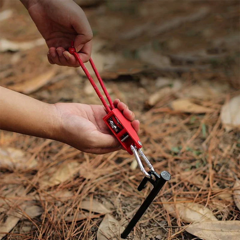 Hjemix | Bærbar Justerbar Tau Seil for Camping