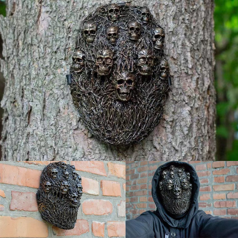 Hjemix | Halloween ny Steam Skull Punk Maske