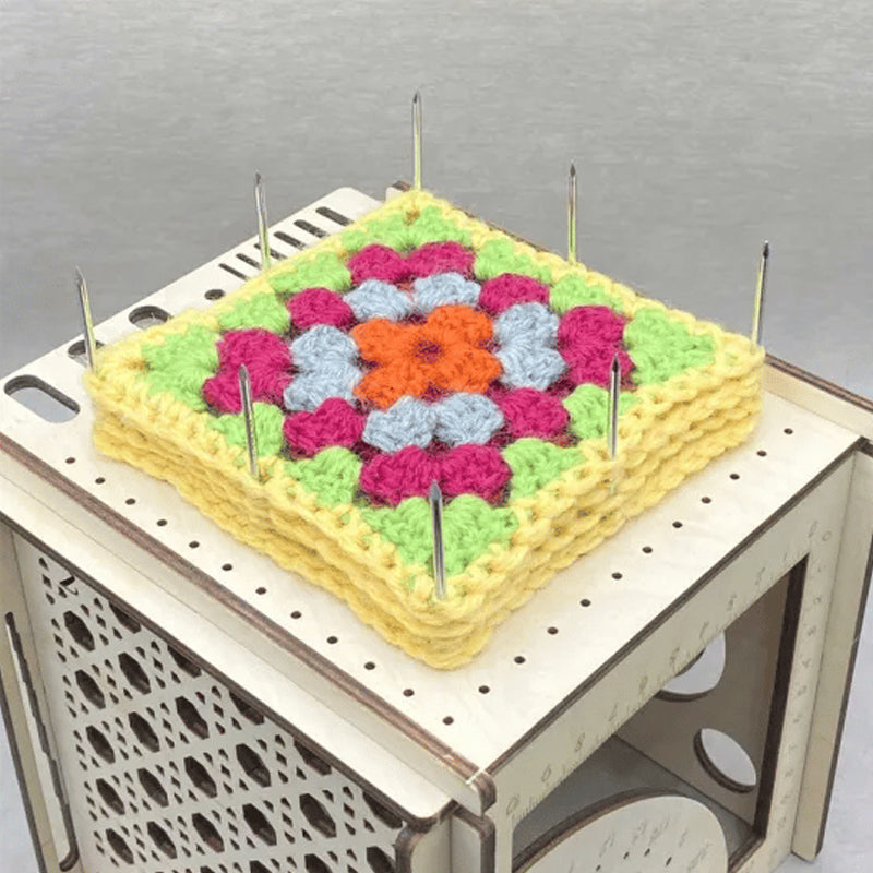 Hjemix | Alt-i-ett Tre Garnbolle - Multifunksjonelt Strikkverktøy