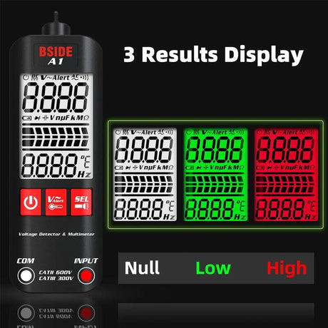 Hjemix | A1 Helautomatiske Anti-Brenner Intelligent Digital Multimeter