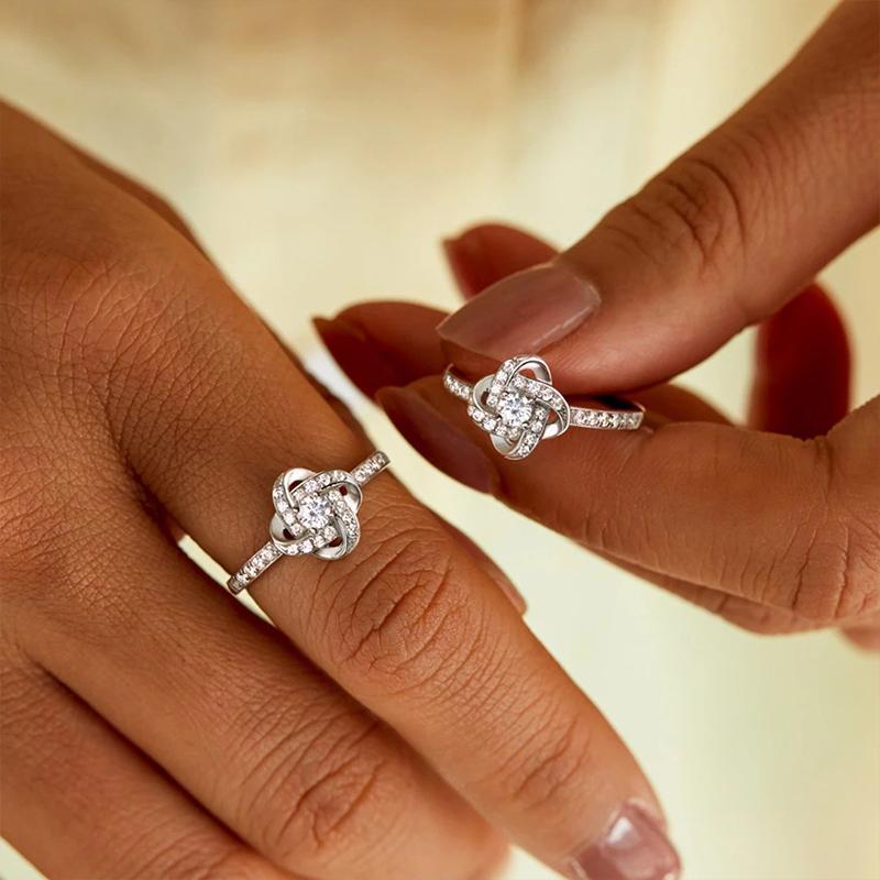 Hjemix | Endeløs Knute Ring og Halskjede