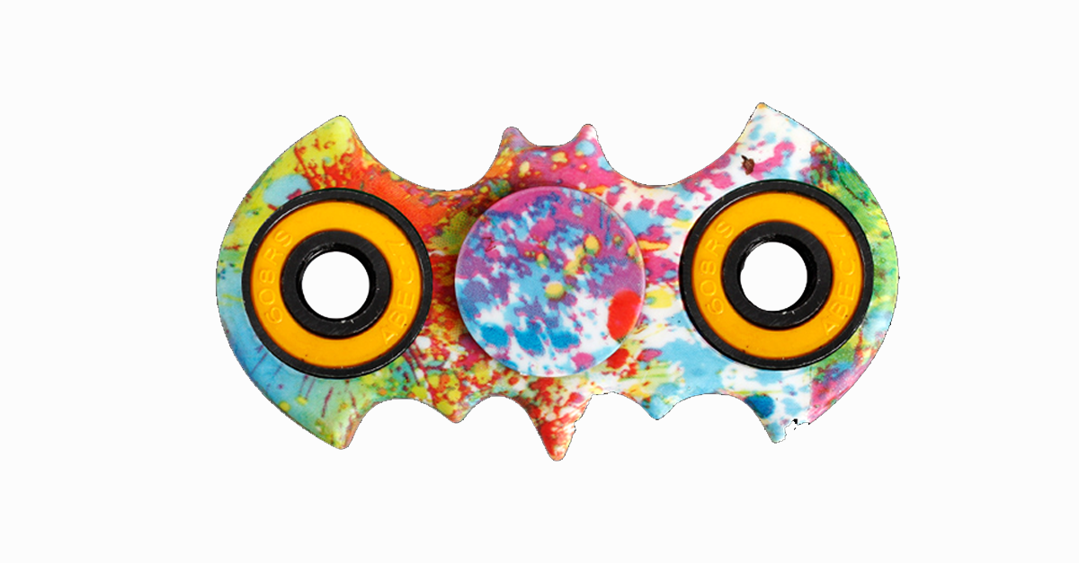 Hjemix | Bat Tri-Spinner Fidget Toy