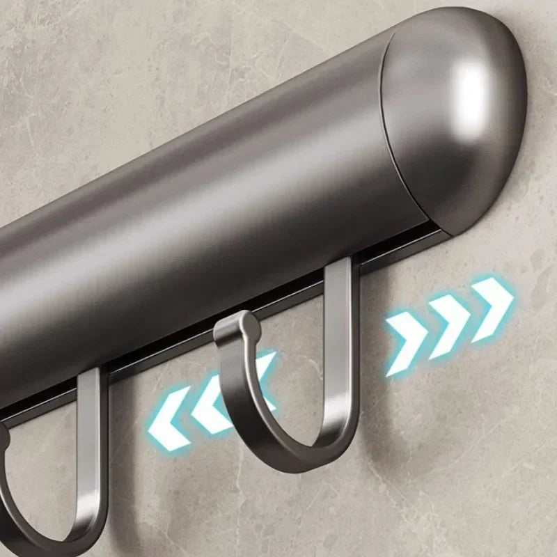 Hjemix | Kjøkken krokestang - AluHook rustfritt stål