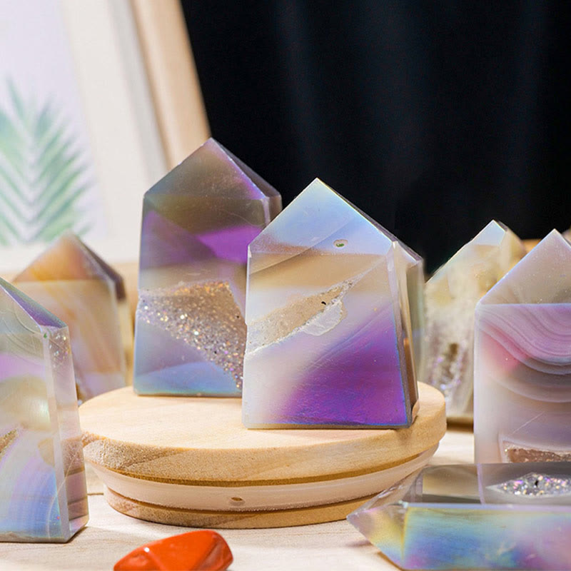 Hjemix | Frendorf Engel Aura Kvarts Krystallpinner Edelsteinsdekor