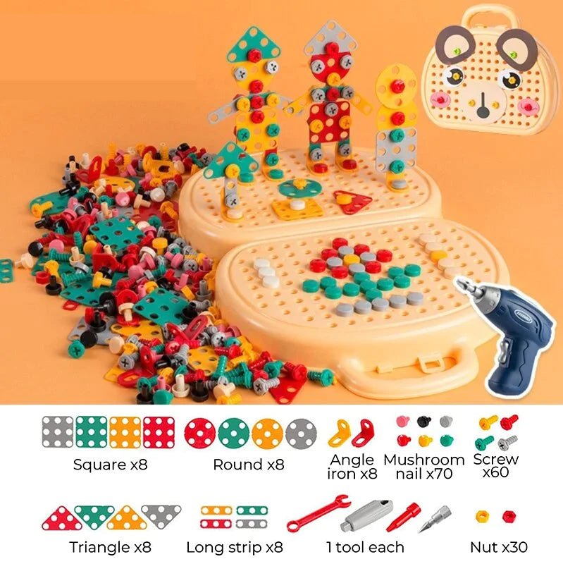 Hjemix | Verktøykasse - Kreative Montessori-leker for Barn