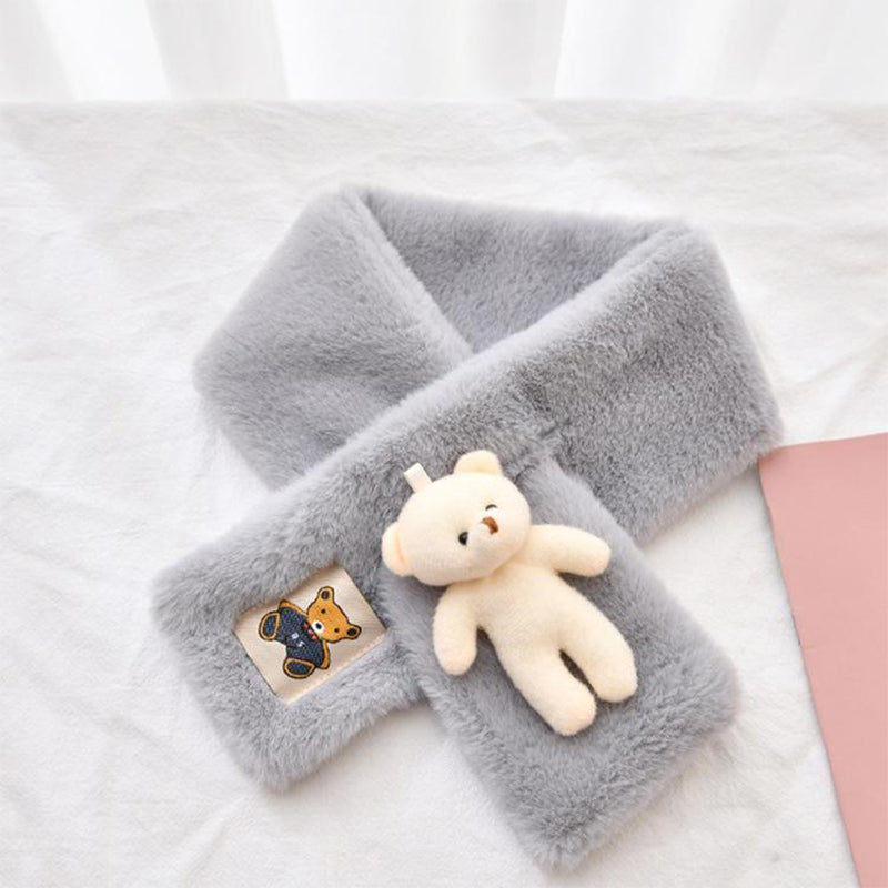 Hjemix | Sweet Bear Plush Bib For Adults And Children
