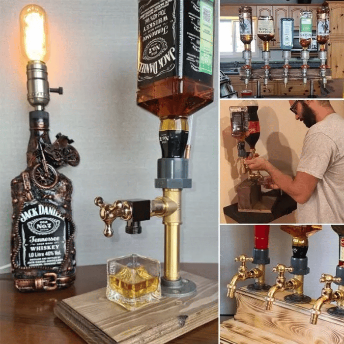 Hjemix | Likør Alkohol Whiskey tre Dispenser