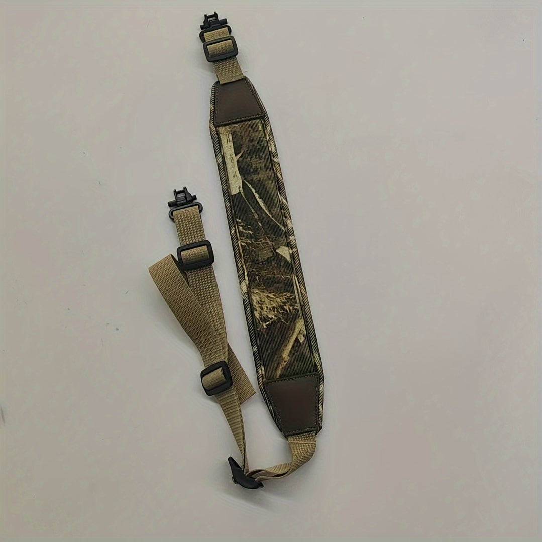 Hjemix | Camo To-Punkts-Rem med hurtigspenner – Robust skulderrem for utendørs eventyr – Komfortabel, allterreng med sømløs lengdejustering