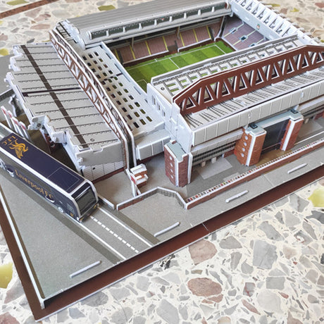 Hjemix | 3D Puslespill Fotballstadion