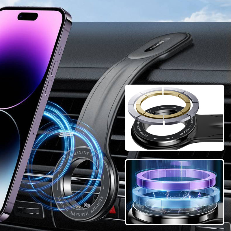 Hjemix | Sammenleggbar telefonholder med sterk magnet