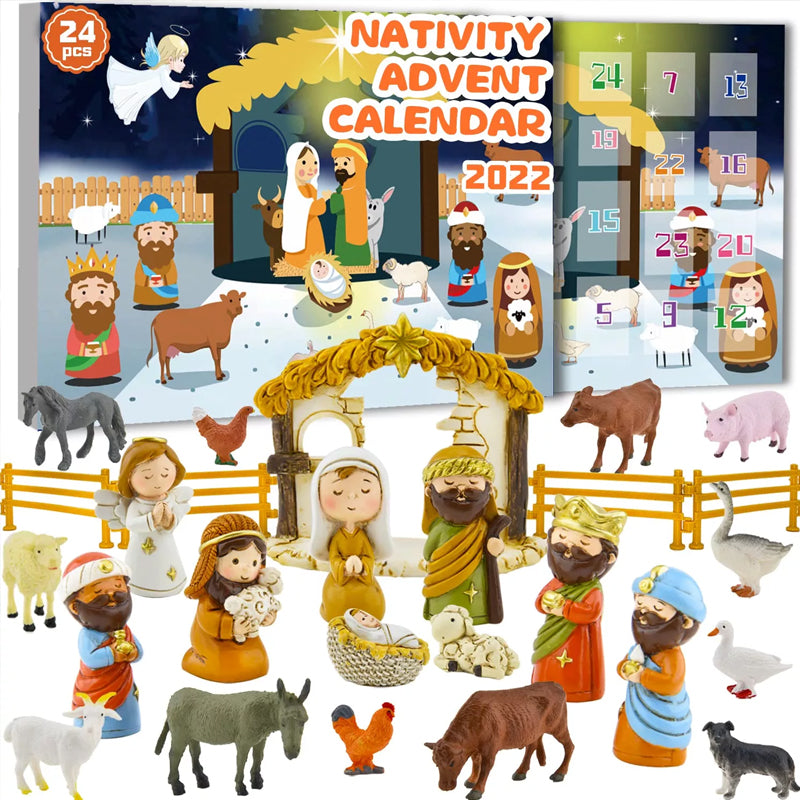 Hjemix | 24 Dager med Jul Nativity Set